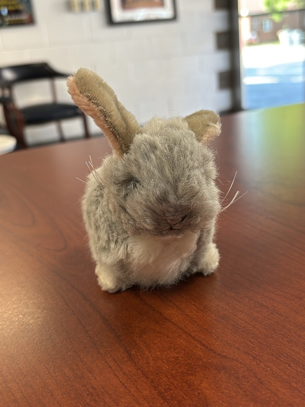 Vintage Steiff Gray Plush Rabbit